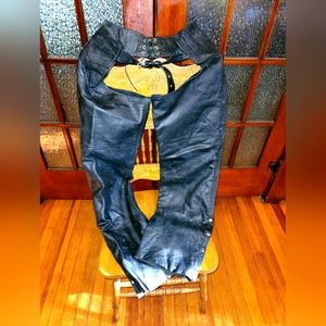 Leather chaps